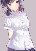 真夏の汗だくJK