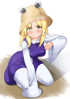 信仰をぶっかけてもらう諏訪子様
