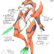 悪役イカノさんの部下の量産型イカノさん。とその武器の補足説明
