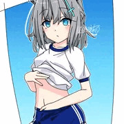 ブルマ「砂狼シロコ(ブルアカ)」240409ラフ