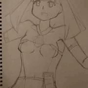 ミグリチア･リューディシ(2025年描き納めのすがた)