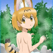 温泉サーバル
