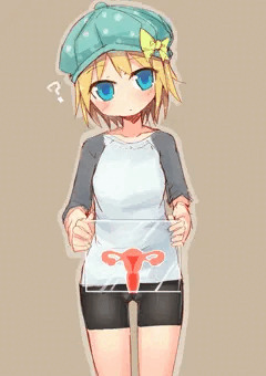 子宮アクリルボード
