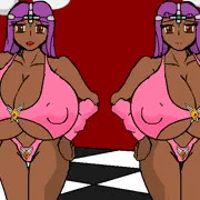 モンバーバラの爆乳ピンク