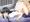 バック眼鏡っ娘