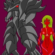 地獄龍の魔触装甲機神とふたなり