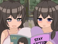 エッチな本を見つけたミツキちゃんとチヒロちゃん