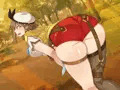 ライザのむっちりお尻とむちむち太もも