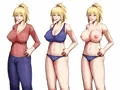 ヤンキー娘の立ち絵