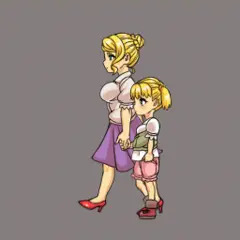 親子がゴブリンに襲われてしまう続きです