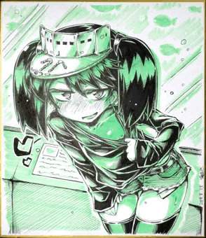 龍驤さんとスケベデート色紙