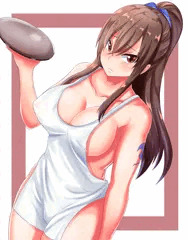 エルザ 裸エプロン