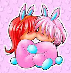 うさコス　百合キス