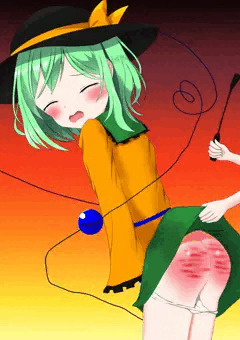 こいしちゃんのお尻を真っ赤になるまで叩いてみた(改)