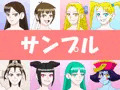 格闘女子を自分なりのオリジナルコスチュームにしたＣＧ集