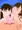 ２月の扉絵（下描き）