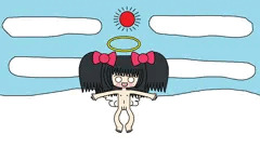 雲の上は天使の楽しみ