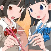 女子高生に箸でつままれる