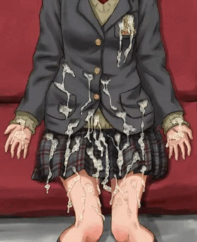 制服ぶっかけ