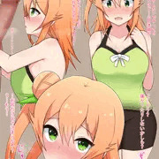 ミカンさんえっち漫画