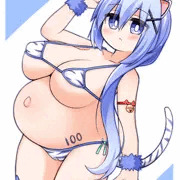 白虎ビキニ