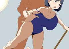 スク水の直葉