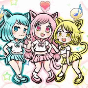 サンボルのバタフライキャットの女の子達