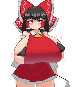 巨大巫女現る