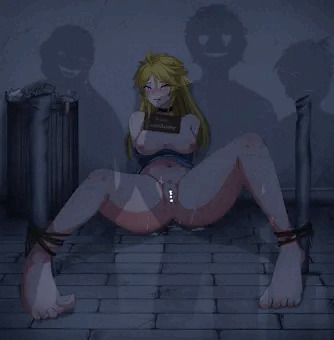 再びレイプされそうな無言の少女【R34】