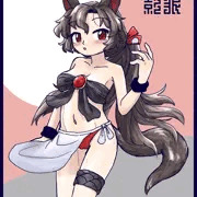 水着影狼＆着てない影狼