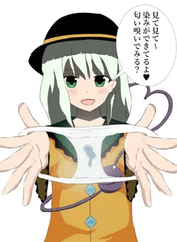 こいしちゃんの脱ぎたてパンツ