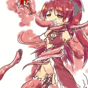 魔女に捕食された魔法少女