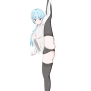 うちの子I字開脚部