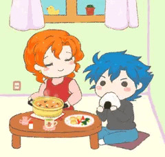 ごはんたべて～