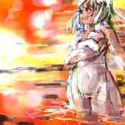 夕焼け露天風呂さん