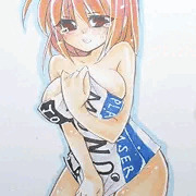 文房具擬人化　消しゴム娘さん改め　MONOちゃん