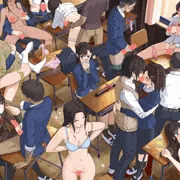 教室で乱交する高校生たち