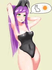 オリジナルバニーちゃんの落書き