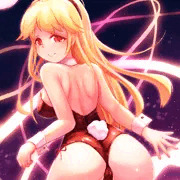 バニー姿の純狐さん その2