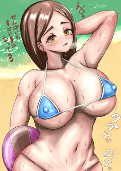 北条由美子の浮気海水浴