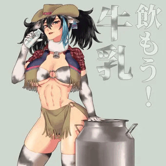 牛柄ビキニ描き納め2021