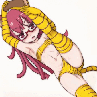 トラ縞ビキニじゃん…