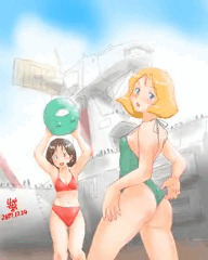 セイラさんとミライさん