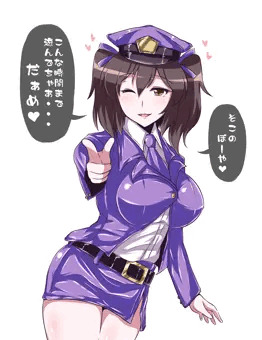 ミニスカはたてポリス
