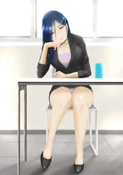 対面パンチラ