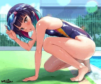 綴木みこと×競泳水着＝(ﾟ∀ﾟ)！！