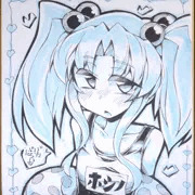 ルリスク色紙
