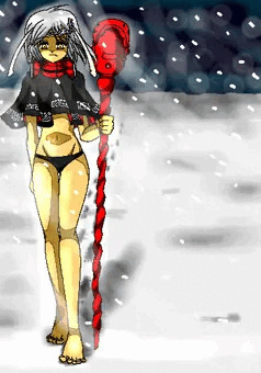 雪上