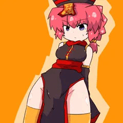 キョンシーコスオリキャラパンツ