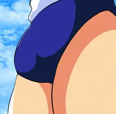 ブルマ姿の灰原と歩美